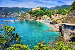 İtalya Cinque Terre Plajları Monterosso al Mare Plajı